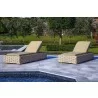 Outsy Anna 79 X 31.5 Inch Outdoor Wicker Aluminum Frame Sun Lounger in White and Grey - Lifestyle 6 - Outsy Anna 79 X 31.5 Inch Outdoor Wicker Aluminum Frame Sun Lounger in White and Grey - Lifestyle 6