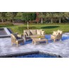 Outsy Eve 4-Piece Outdoor and Backyard Wood, Aluminum and Rope Furniture Set - Lifestyle 4