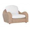 Outsy Katalina Outdoor and Backyard Poly Hyacinth 3 Seat Sofa - 