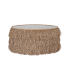 Outsy Katalina Outdoor and Backyard Poly Hyacinth Table - Front