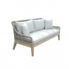 Outsy Solana Outdoor and Backyard 3-Seat Sofa - Angled
