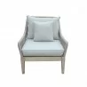 Outsy Solana Outdoor and Backyard Lounge Chair - Front - Outsy Solana Outdoor and Backyard Lounge Chair - Front