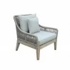 Outsy Solana Outdoor and Backyard Lounge Chair - Angled - Outsy Solana Outdoor and Backyard Lounge Chair - Angled