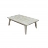 Outsy Solana Outdoor and Backyard Wood Dining Table - Angled