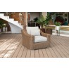 Outsy Lana Outdoor Wicker Lounge Chairs - Angled