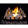 Superior Fireplaces 24" Ozark Charred Oak Logs 8 pcs Set 