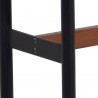 Sunpan Staten Bench Black - Base Angle