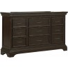 Pulaski Furniture Caldwell 11 Drawer Dresser Front
