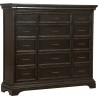 Pulaski Furniture Caldwell 17 Drawer Master Chest Side