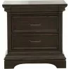 Pulaski Furniture Caldwell 2 Drawer Nightstand Front - Pulaski Furniture Caldwell 2 Drawer Nightstand Front