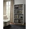 Pulaski Furniture Contemporary 4-Shelf Sliding Door Bookcase - Pulaski Furniture Contemporary 4-Shelf Sliding Door Bookcase