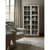 Pulaski Furniture Contemporary 5-Shelf Glass Door Bookcase