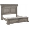 Pulaski Furniture Madison Ridge King Panel Bed in Heritage Taupe - Frame Only