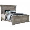 Pulaski Furniture Madison Ridge California King Panel Bed in Heritage Taupe Side