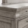 Pulaski Furniture Madison Ridge 10 Drawer Dresser in Heritage Taupe - Edge