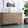 Sunpan Greyson Dresser in Light Acacia - Lifestyle