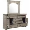 Pulaski Furniture Kingsbury Dresser and Mirror  - Pulaski Furniture Kingsbury Dresser and Mirror 