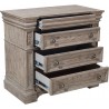 Pulaski Furniture Kingsbury 4 Drawer Bachelor's Chest Open