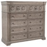 Pulaski Furniture Kingsbury 10 Drawer Master Chest Side