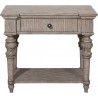 Pulaski Furniture Kingsbury 1 Drawer USB Charging Open Nightstand Front