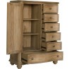 Pulaski Furniture Weston Hills Door Chest Open