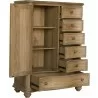 Pulaski Furniture Weston Hills Door Chest Open - Pulaski Furniture Weston Hills Door Chest Open