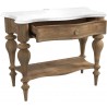 Pulaski Furniture Weston Hills Bedside Table with Storage Drawer Side Open