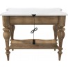 Pulaski Furniture Weston Hills Bedside Table with Storage Drawer Back