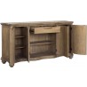 Pulaski Furniture Weston Hills 4 Door Buffet Open