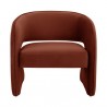 Sunpan Rosalia Lounge Chair Meg Rust - Front Angle