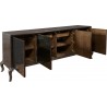 Pulaski Furniture 4 Door Media Credenza Open
