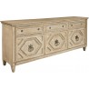 Pulaski Furniture 3-Door Entertainment Console with Storage Drawers Side