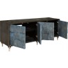 Pulaski Furniture 4-Door Entertainment Console Open