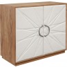 Pulaski Furniture Two Door Leather Chest Side
