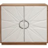 Pulaski Furniture Two Door Leather Chest Front