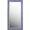 Pulaski Furniture Navy Blue Floor Mirror Front