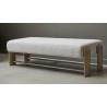 Pulaski Furniture Modern Upholstered Ottoman Bench 