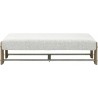 Pulaski Furniture Modern Upholstered Ottoman Bench Front