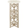 Pulaski Furniture Gypsum Stone-Top Drink Table with Metal Base
