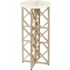 Pulaski Furniture Gypsum Stone-Top Drink Table with Metal Base