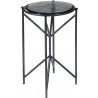 Pulaski Furniture Metal Spot Table with Glass Top Side
