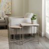 Pulaski Furniture Large Stone Top Nesting Table