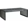 Pulaski Furniture Modern Industrial Stone Top Cocktail Table Side - Pulaski Furniture Modern Industrial Stone Top Cocktail Table Side