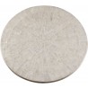 Pulaski Furniture Round Stone Top Cocktail Table with Decorative Metal Base Top