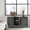 Pulaski Furniture 3-Door Metal Sideboard - Pulaski Furniture 3-Door Metal Sideboard