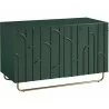 2-Door Contemporary Accent Chest with Shelf-angled - 2-Door Contemporary Accent Chest with Shelf-angled