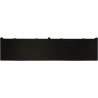 4-Door Mid-Century Modern Console with Shelves-back