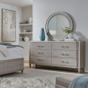 Pulaski Furniture Zoey Round Beveled Mirror room