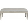Pulaski Furniture Zoey Upholstered Bed Bench Front