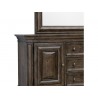 Pulaski Furniture Woodbury Rectangular Mirror in Cowboy Boots Brown-3